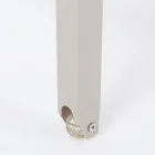 Sezlong de grădină înclinabil din aluminiu, Homemotion, 4 piese - Lester Viadurini