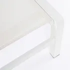 Sezlong de grădină înclinabil din aluminiu, Homemotion, 4 piese - Lester Viadurini