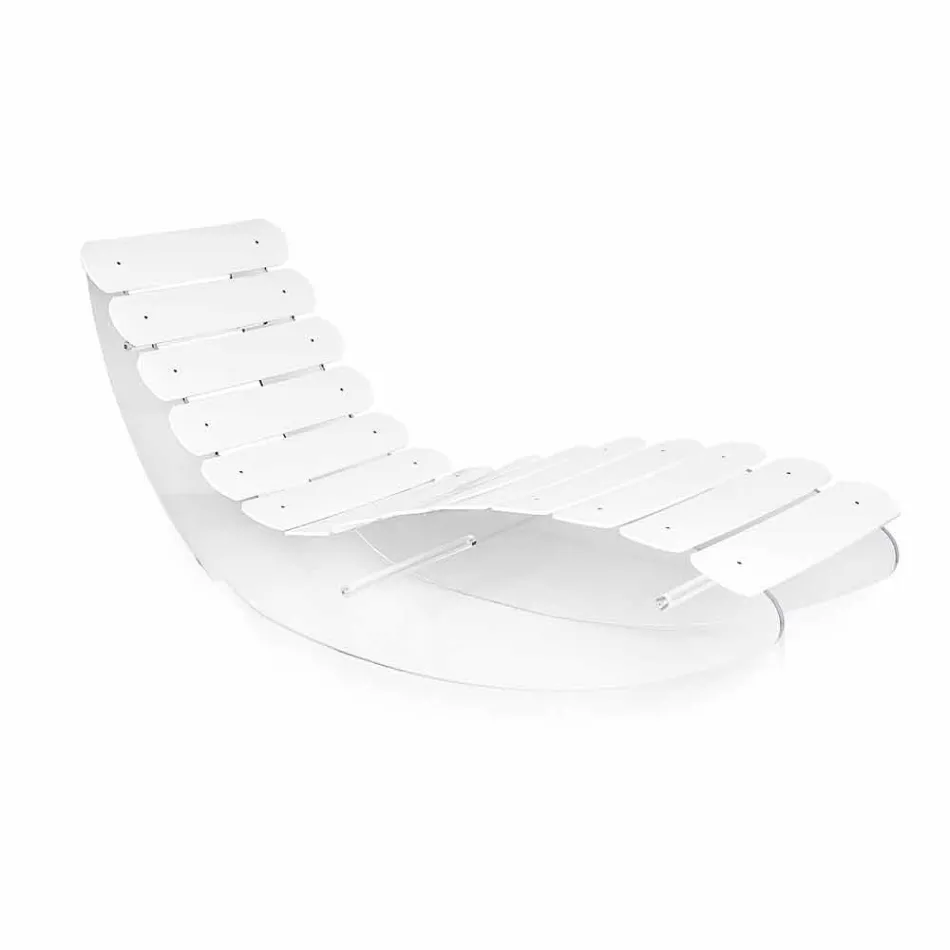 Chaise Design longue plexiglass Josue made in Italy Viadurini