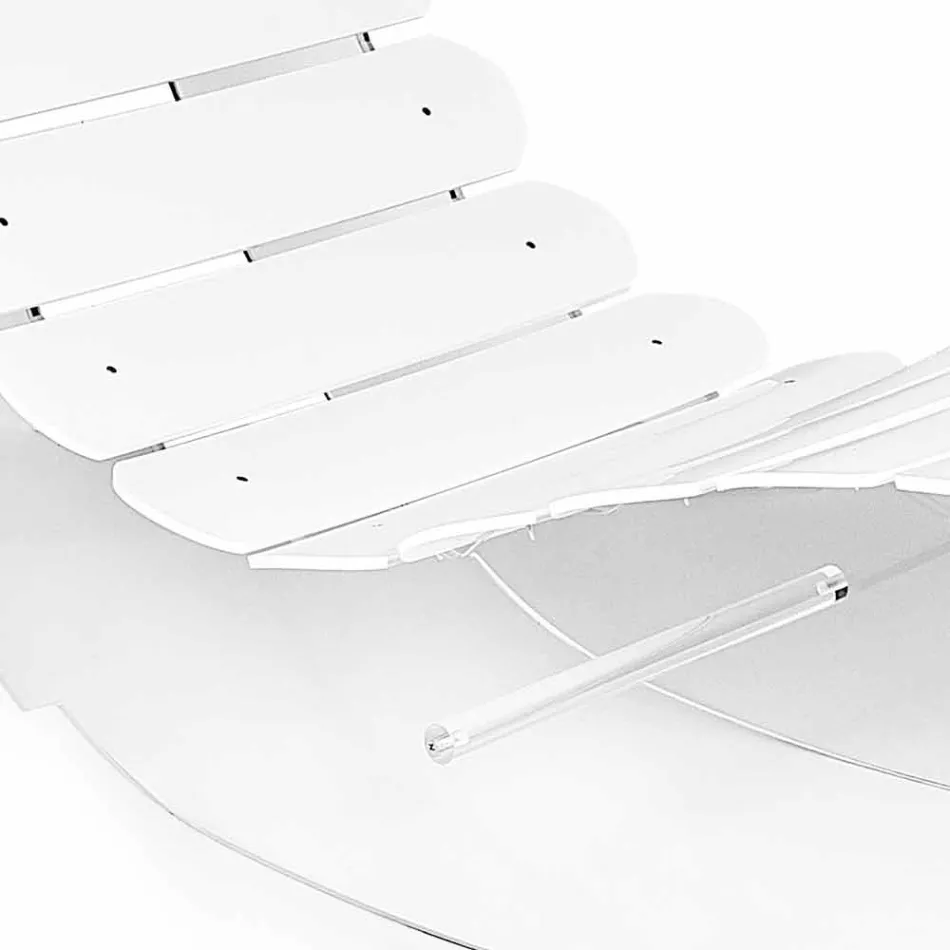 Chaise Design longue plexiglass Josue made in Italy Viadurini