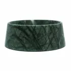 Castron modern pentru câini și pisici în Portugalia roz sau marmură verde Guatemala - Catt Viadurini