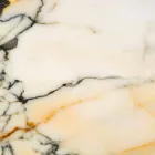 Bol mare rotund în marmură Portoro sau Paonazzo, fabricat în Italia - Glazer Viadurini