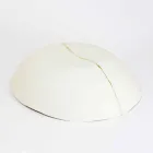 Boluri din porțelan alb și frunze de aur Design italian de lux - Cicatroro Viadurini