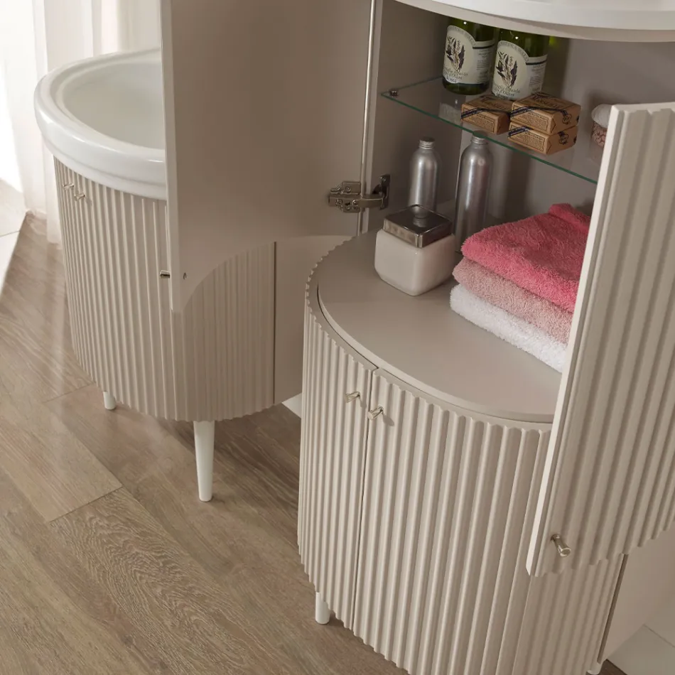 Coloana cu patru usi cu procesare cannette Made in Italy - Candy Viadurini