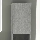 Coloana de baie cu 2 uși în design modern Ambra din lemn ecologic, fabricată în Italia Viadurini