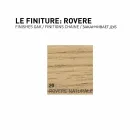 Gioia, cabinet de baie din lemn de stejar, realizat în Italia Viadurini