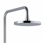 Coloana de duș telescopică și reglabilă din alamă cromată, fabricată în Italia - Naspo Viadurini