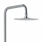 Coloană de duș cu o singură manetă din alamă Finisaj cromat Fabricat în Italia - Padula Viadurini