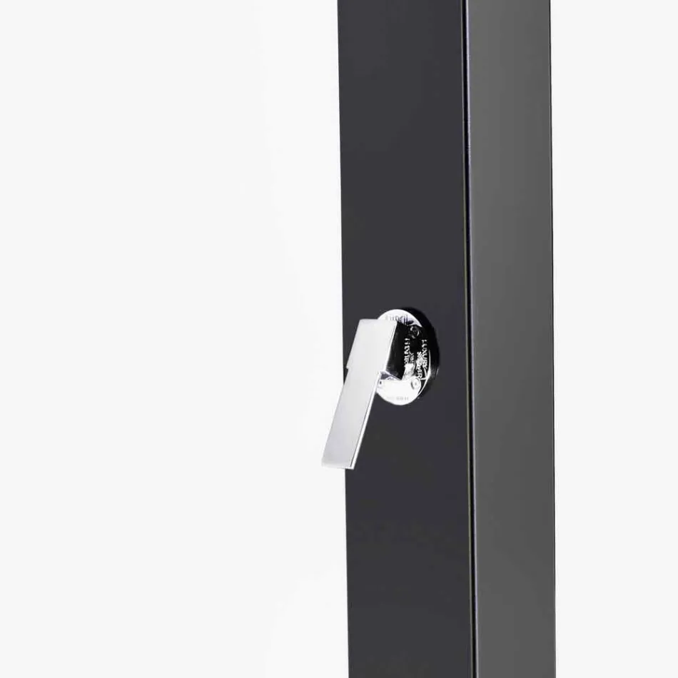 Coloană de duș solar în aer liber din oțel inoxidabil Made in Italy - Werner Viadurini