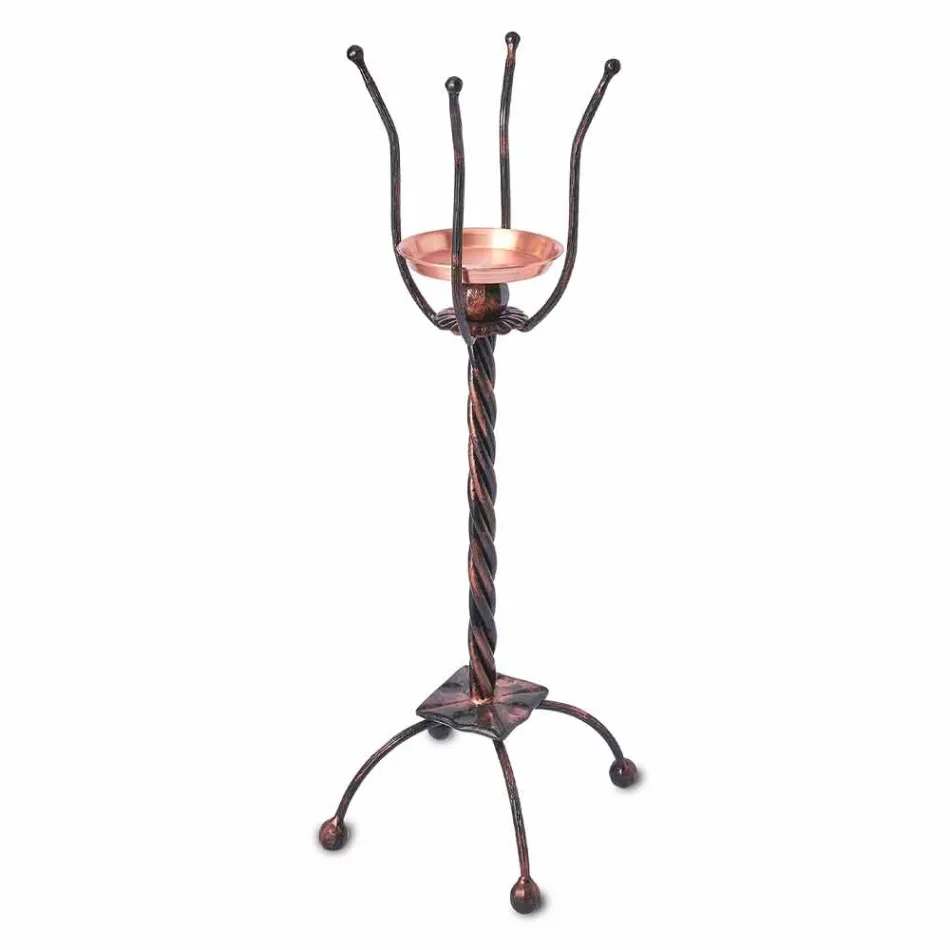 Coloană de găleată de design pentru vin în cupru - Arnaldo Viadurini