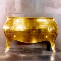 Proiectare de aur Dresser 3 sertare din lemn masiv, realizate în Italia, Giotto