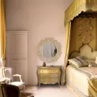 Comoda rotunjita cu 3 sertare in diferite finisaje Made in Italy - Gamad Viadurini