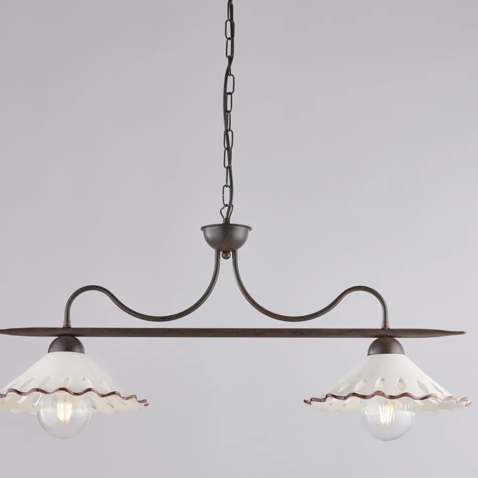 Complement de design luminos din sticlă și metal, fabricat în Italia, cu aspect - Mira Viadurini