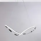 Un accesoriu luminos din sticlă și metal, fabricat în Italia, cu un gust elegant – Apollo Viadurini