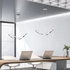 Un accesoriu luminos din sticlă și metal, fabricat în Italia, cu un gust elegant – Apollo Viadurini