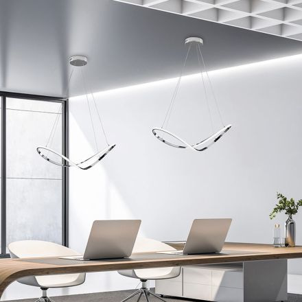 Un accesoriu luminos din sticlă și metal, fabricat în Italia, cu un gust elegant – Apollo Viadurini