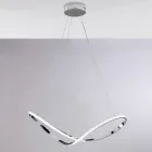 Un accesoriu luminos din sticlă și metal, fabricat în Italia, cu un gust elegant – Apollo Viadurini