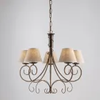 Draco, un accesoriu luminos din sticlă și metal, fabricat în Italia, cu un gust elegant. Viadurini