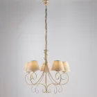 Draco, un accesoriu luminos din sticlă și metal, fabricat în Italia, cu un gust elegant. Viadurini