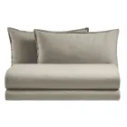 Husă de pilota dublă completă din bumbac pur vopsit în îmbrăcăminte - Delicatese Viadurini