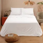 Pat Dublu Complet din Bumbac Pur Vopsit și Umbrit - Delicatese Viadurini