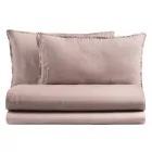 Pat Dublu Complet din Bumbac Pur Vopsit și Umbrit - Delicatese Viadurini