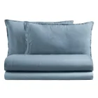 Pat Dublu Complet din Bumbac Pur Vopsit și Umbrit - Delicatese Viadurini