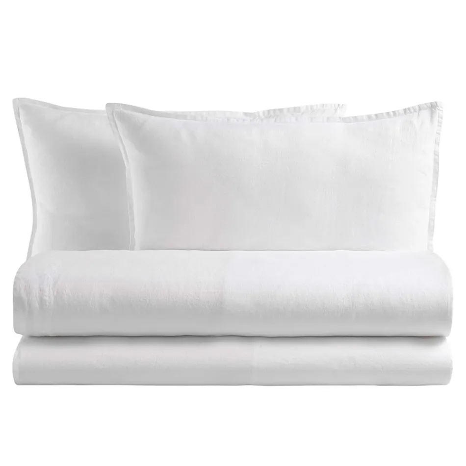 Pat Dublu Complet din Bumbac Pur Vopsit și Umbrit - Delicatese Viadurini