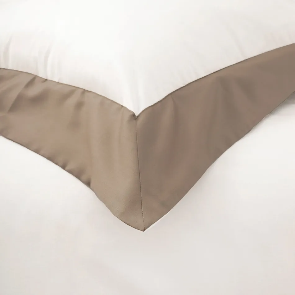 Set pat complet Queen Size din 100% bumbac și 10% bumbac satin - Detaliu Viadurini