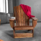 Compoziție 2 Mobilier de baie din lemn masiv de tec - Solferino Viadurini