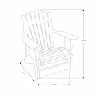 Compoziție 2 Mobilier de baie din lemn masiv de tec - Solferino Viadurini