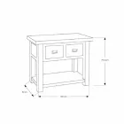 Compoziție 3 Mobilier de baie din lemn de tec cu chiuvetă din rășină - Essence Viadurini