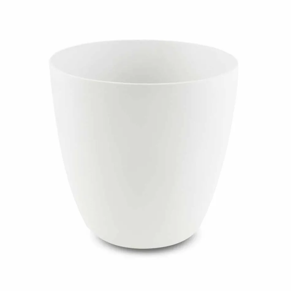 Compoziție 3 Mobilier de baie suspendat cu chiuvetă din rășină albă - Dazzle Viadurini