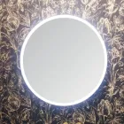 Compoziție 5 Mobilier de baie suspendat din lemn și cristal Fabricat în Italia - Renga Viadurini