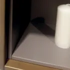 Compoziție 5 Mobilier de baie suspendat din lemn și cristal Fabricat în Italia - Renga Viadurini