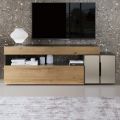 Compoziție de perete cu design modern din MDF Made in Italy - Kristin