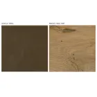 Compoziție modernă de perete din stejar cu noduri nordice și finisaj fier - Iselin Viadurini