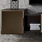 Compoziție de perete pentru living cu design modern Made in Italy - Margit Viadurini