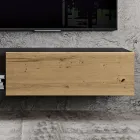 Compoziție de perete pentru living cu design modern Made in Italy - Margit Viadurini