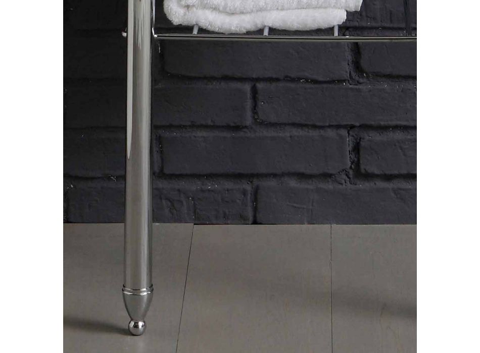 Compoziție mobilier baie cu frumusețe structura metalica chiuveta Viadurini
