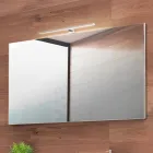 Compoziție suspendată pentru baie în gri Fenix - Becky Viadurini