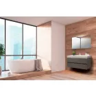 Compoziție suspendată pentru baie în gri Fenix - Becky Viadurini