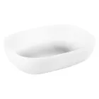 Compoziție de baie albă cu suport de sol și accesorii de design - Georges Viadurini