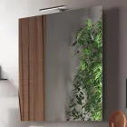 Compozitie baie completa cu lavoar, oglinda si baza Made in Italy - Dream Viadurini