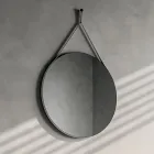 Compoziție de baie cu bază cu roți, chiuvetă și oglindă - Titan Viadurini