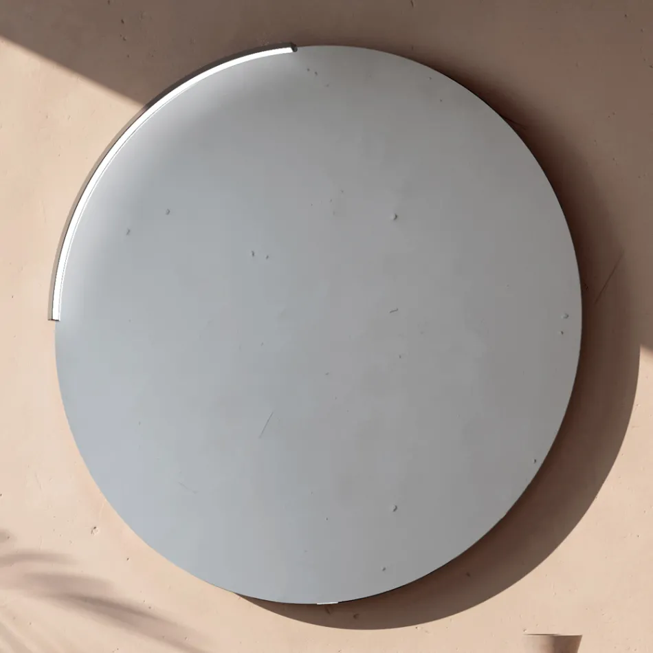 Compoziție de baie cu 4 sertare, chiuvetă ceramică neagră și oglindă - Elios Viadurini