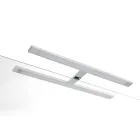 Compoziție de baie cu 4 sertare, chiuvetă, oglindă și rafturi deschise - Elios Viadurini