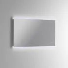 Compoziție de baie cu 6 sertare gri porumbel, oglindă și chiuvetă - Velaria Viadurini