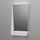 Compoziție de baie cu sertare roz pudră, chiuvetă și oglindă - Elios Viadurini