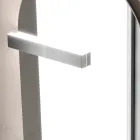 Compoziție de baie cu sertar, chiuvetă, oglindă, dulap de perete și raft - Elios Viadurini